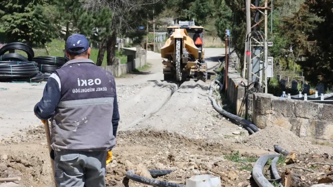 Ünye Yeşilkent'e 3.300 metre içme suyu hattı yapılıyor
