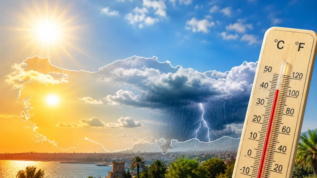 Türkiye'nin Hava Durumu: Sağanak Yağışlar ve Sıcaklık Değerleri