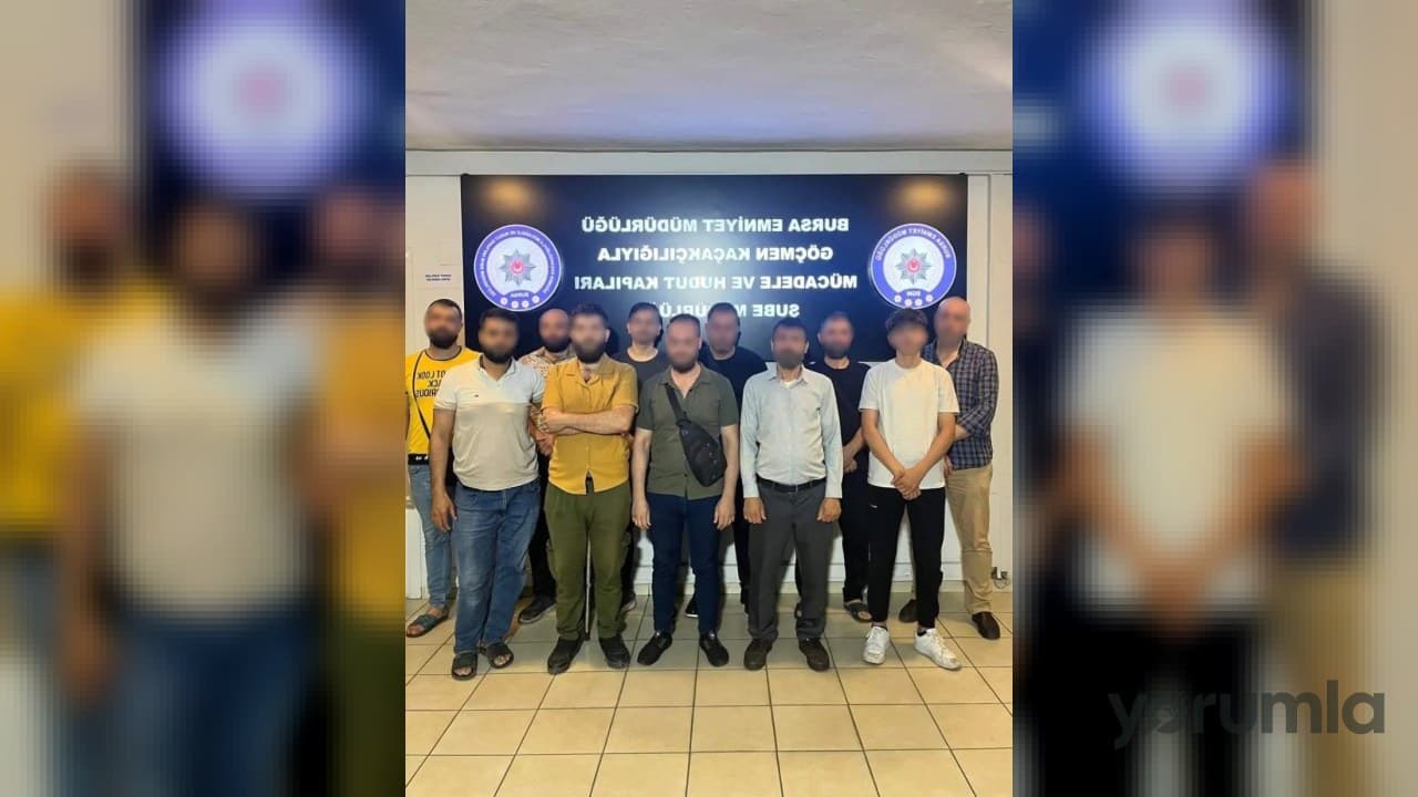 Bursa’da 3 bin 25 kişi sorgulandı, 6 yabancı uyruklu tespit edildi, 2 şüpheli hakkında işlem yapıldı
