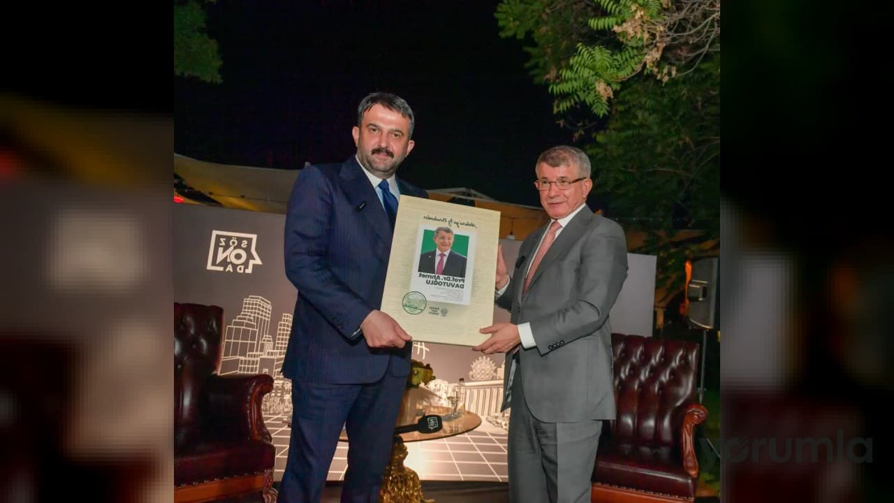 Ankara Kent Konseyi'nin “SözOnda” programında Prof. Dr. Ahmet Davutoğlu Başkentlilerle buluştu