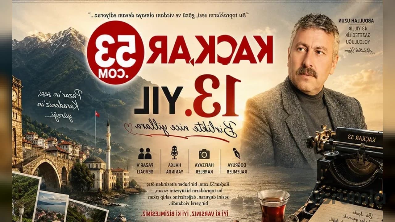 Kaçkar53.com 13. yılını kutladı; Abdullah Uzun 43 yıllık deneyimini paylaştı