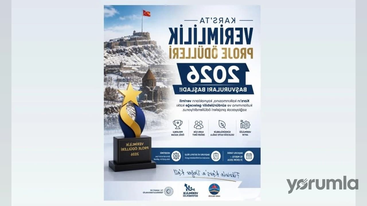 Verimlilik Proje Ödülleri 2026 başvuruları 10 Ağustos’a kadar devam edecek