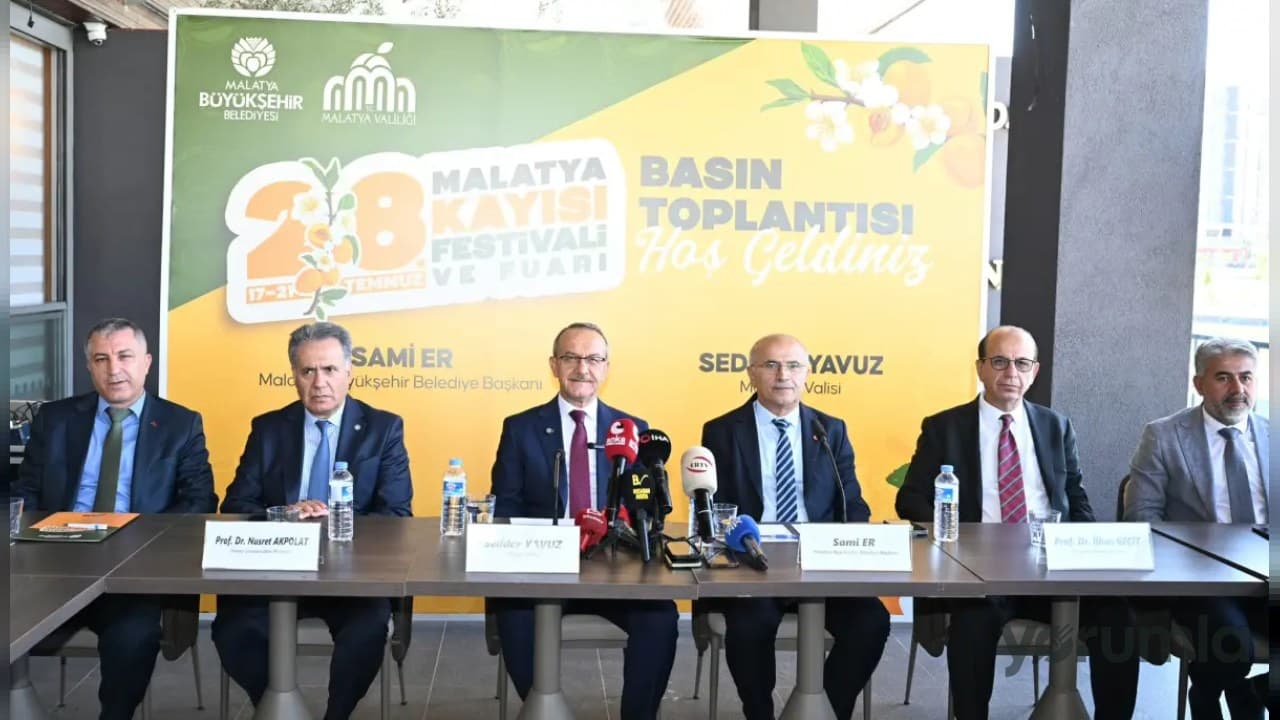 Malatya’da kayısı festivalinin resmi açılışı 17 Temmuz’da yapılacak
