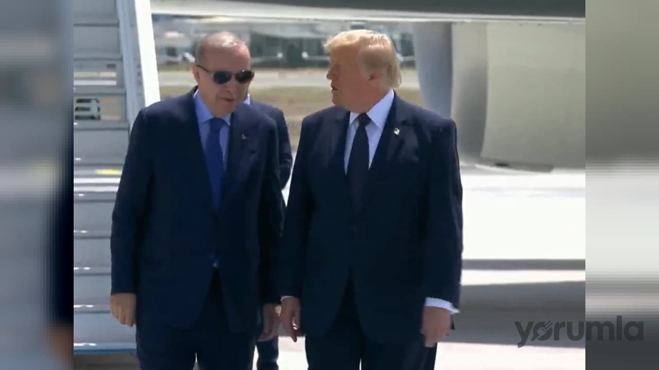 ABD Başkanı Trump, Erdoğan davetiyle Ankara’ya ulaştı: NATO’da görüşmeler