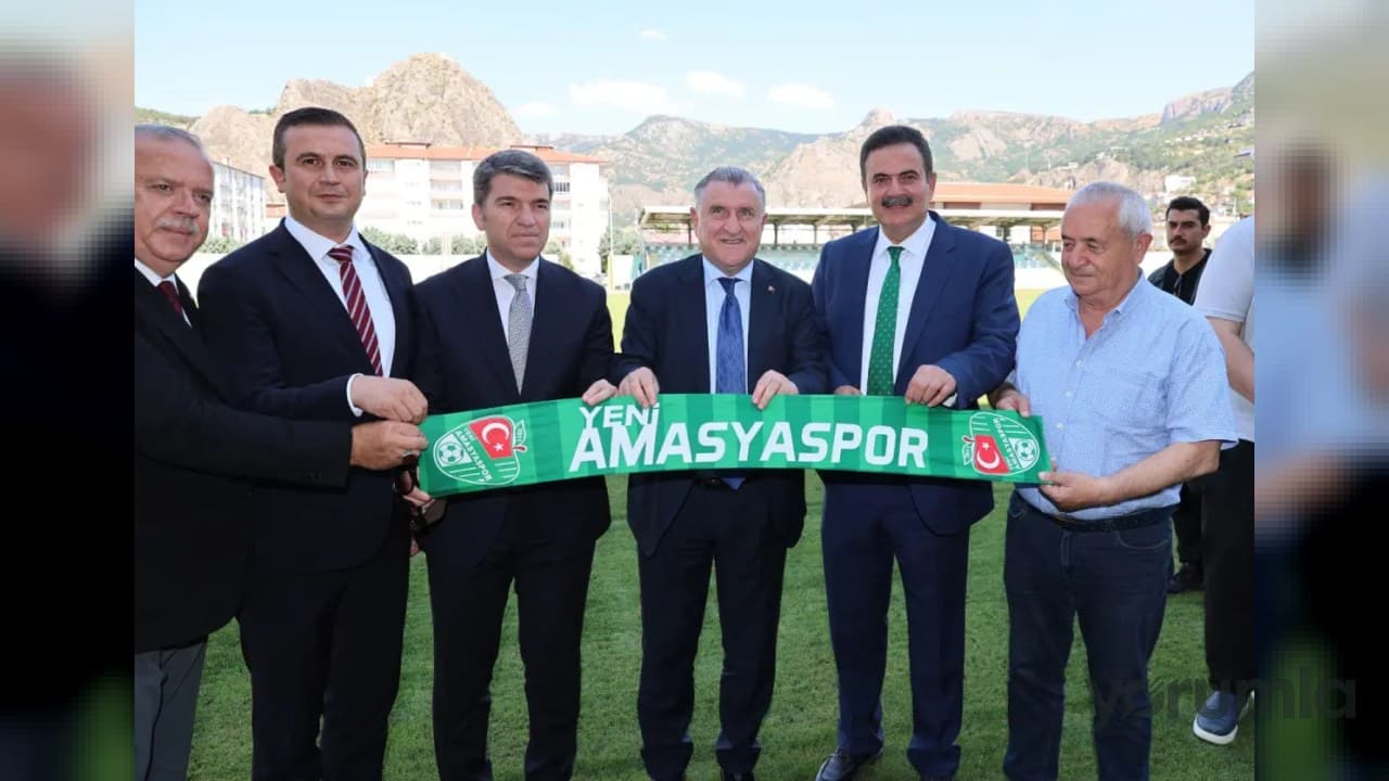 Amasya stadyumundaki revizyon incelemesinde maraton tribünü kapatma talebi
