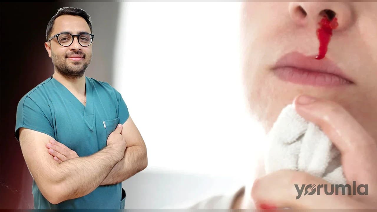 Burun kanamasında 15-20 dakika uyarısı: Baş geriye atılmamalı