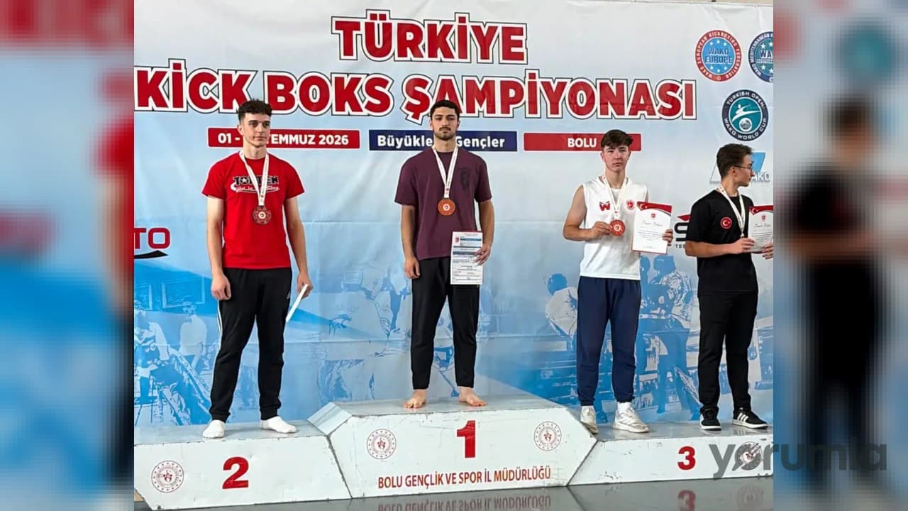 Elazığlı sporcular Bolu’da şampiyonayı 1 altın ve 2 bronzla tamamladı