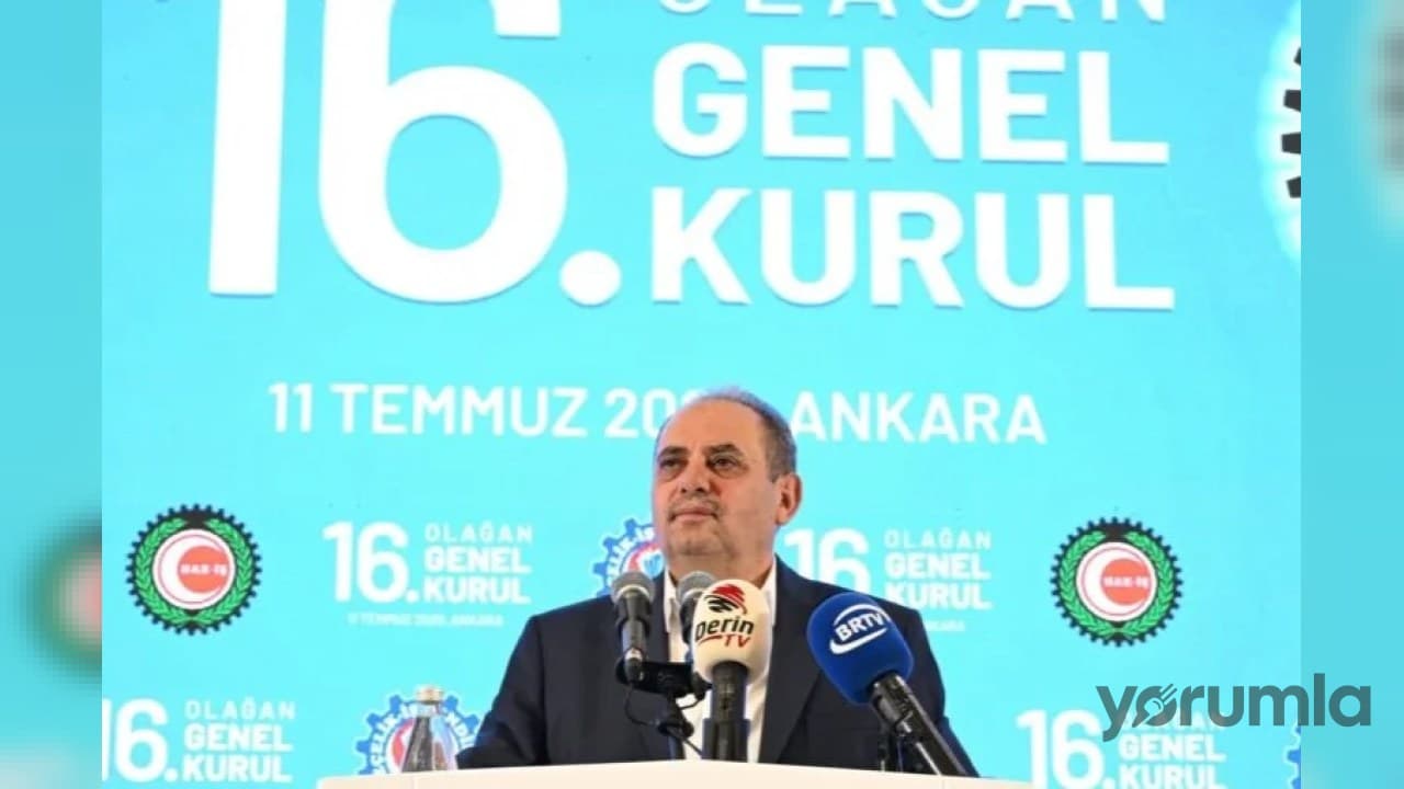 Yunus Değirmenci Özçelik-İş’te yeniden Genel Başkan seçildi