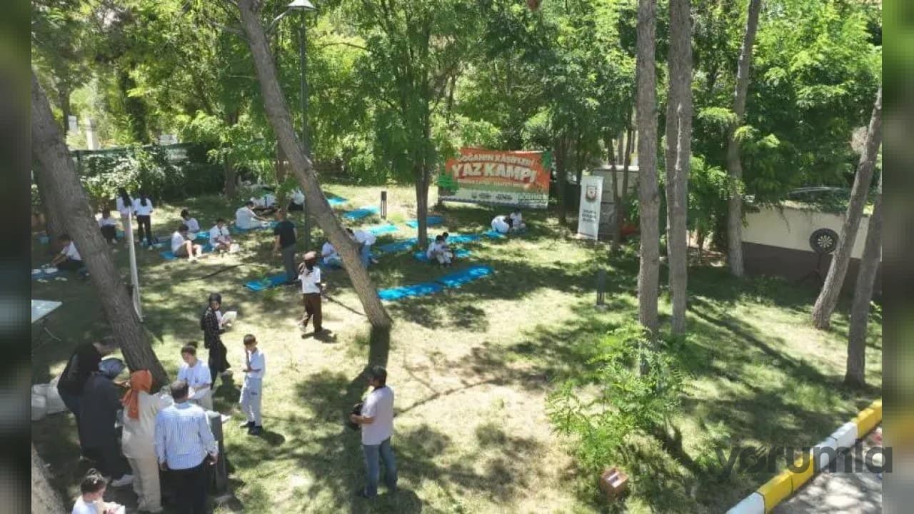 Şanlıurfa’da Bozova Çatak Bungalov evlerde iki gün kamp programı