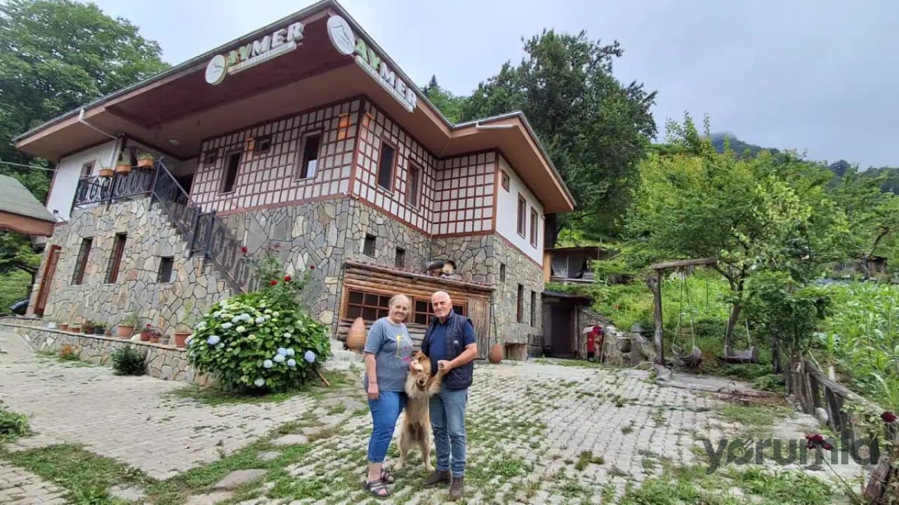 Bursa’dan dönen çift Atanoğlu’nda butik otel kurdu, turizme katkı hedefliyor