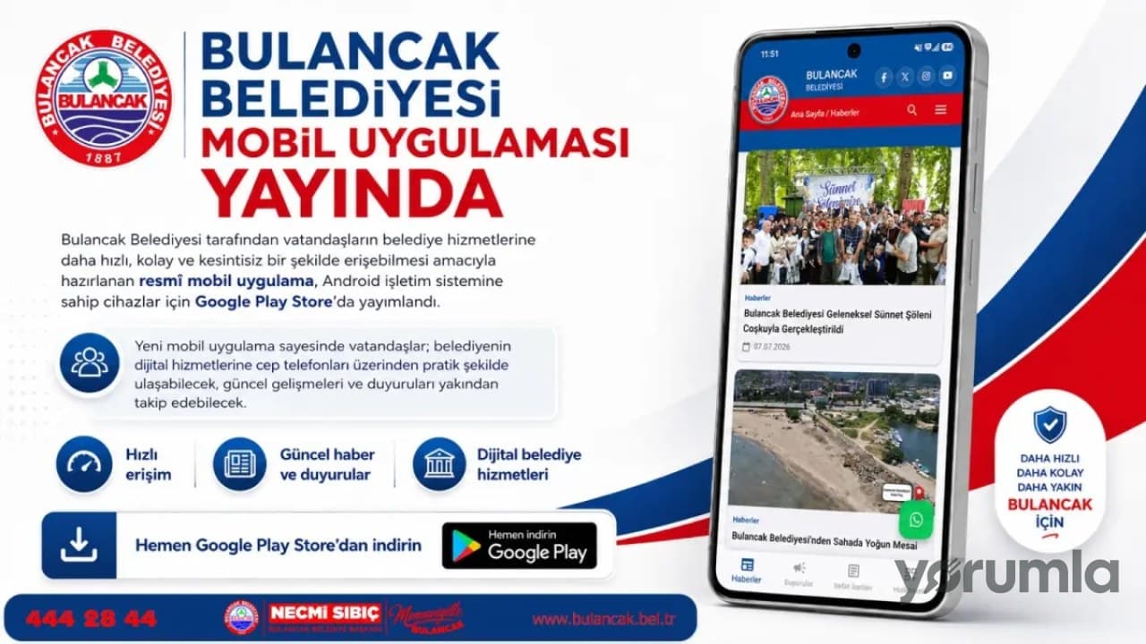 Bulancak Belediyesi yeni mobil uygulamayla dijital hizmetlere erişimi artırdı