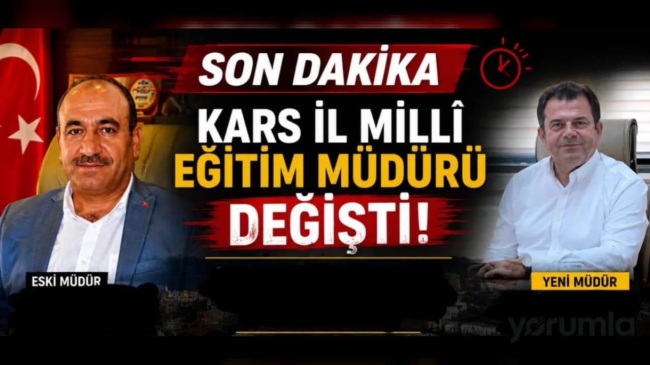 Vasıf Munis Kars İl Millî Eğitim Müdürü olarak görevlendirildi