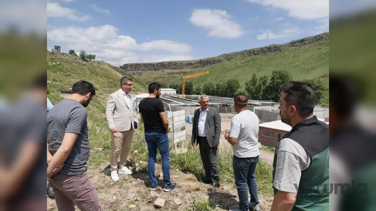 DSİ 24. Bölge teknik ekibi Kars’ta iki projeyi inceledi: Atıksu ve Kağızman Barajı