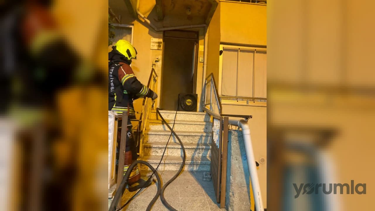 Balıkesir Erdek’te ev yangını: 1 kişi dumandan etkilendi