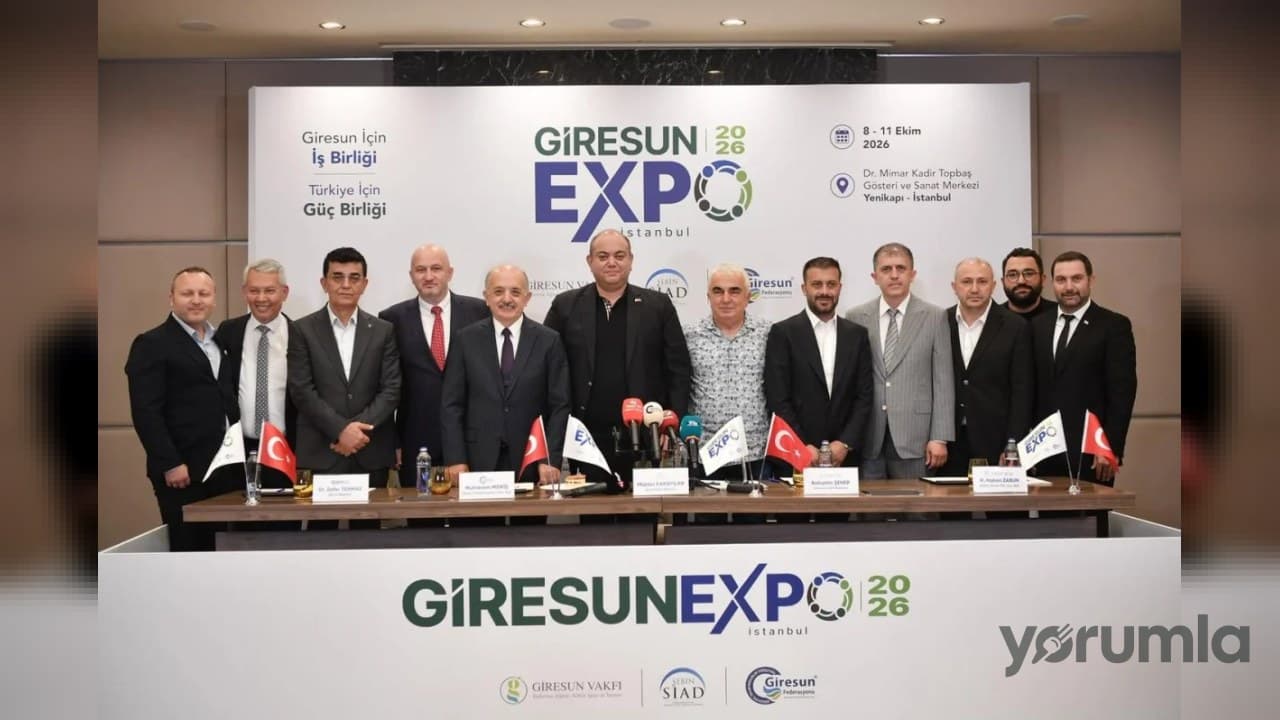 Giresun EXPO 2026 için geri sayım başladı: Yenikapı 8-11 Ekim’de