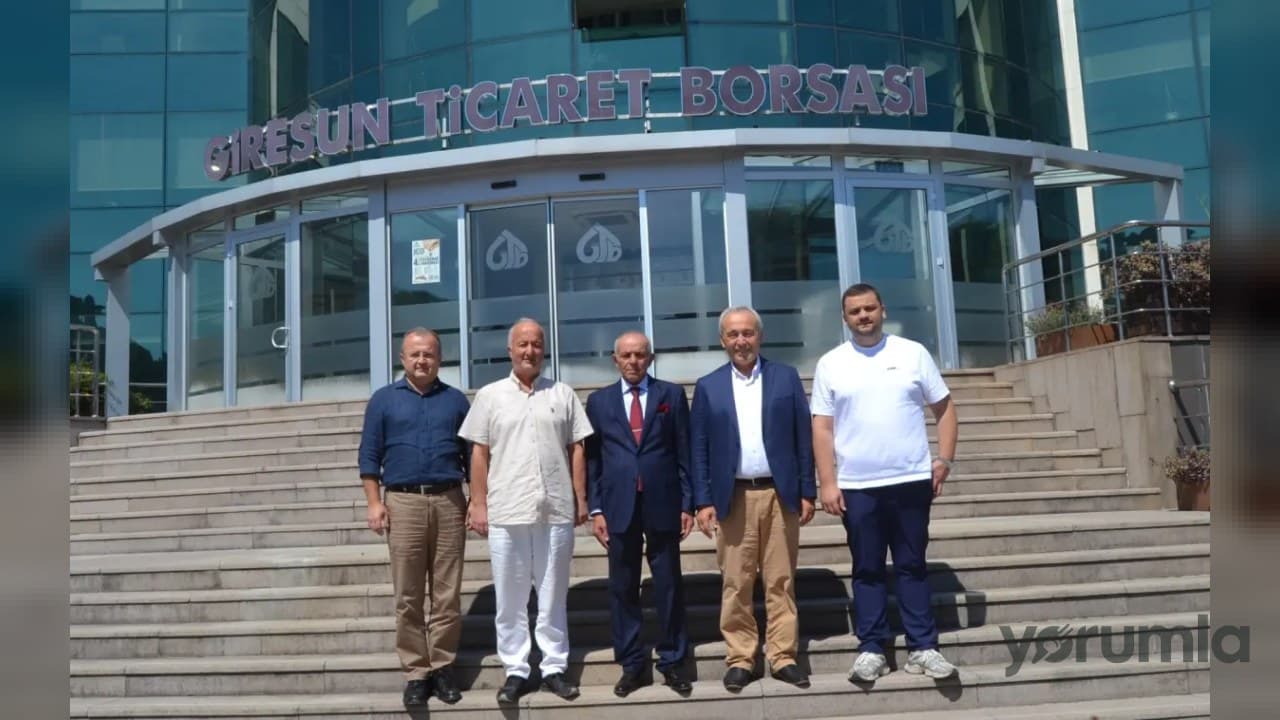 Giresun Ticaret Borsası öner hekimi olarak görevlendirilecek yeni ismi ağırladı