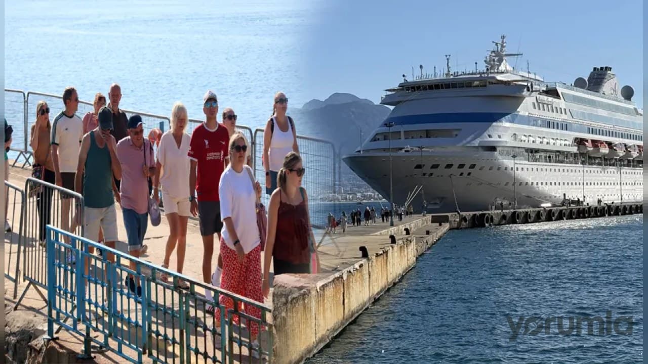 Antalya kruvaziyerde ocak-temmuz rekoru: 2011’den bu yana en yüksek seviye