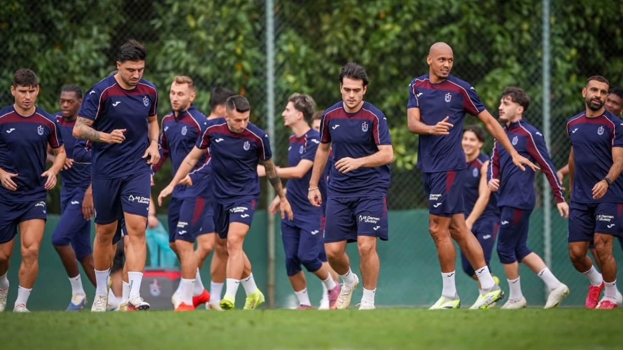 Ferencváros rövanşına giderken Trabzonspor’un antrenman programı açıklandı