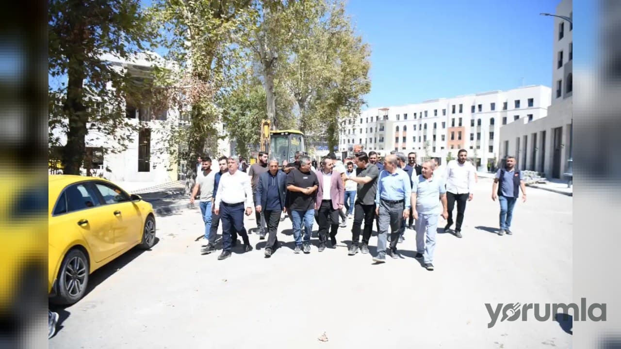 Abdurrahman Babacan Saray Mahallesi kentsel dönüşümünde son aşamayı anlattı