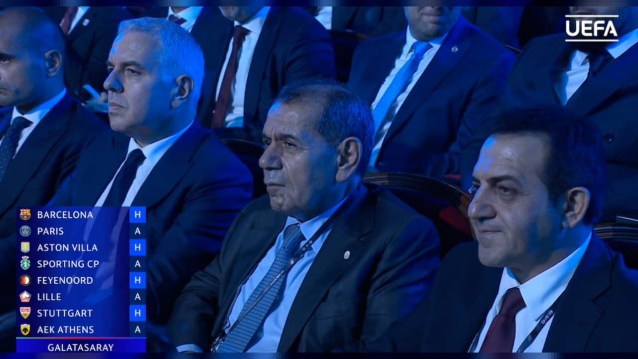 Galatasaray’ın Şampiyonlar Ligi lig aşaması rakipleri belli oldu