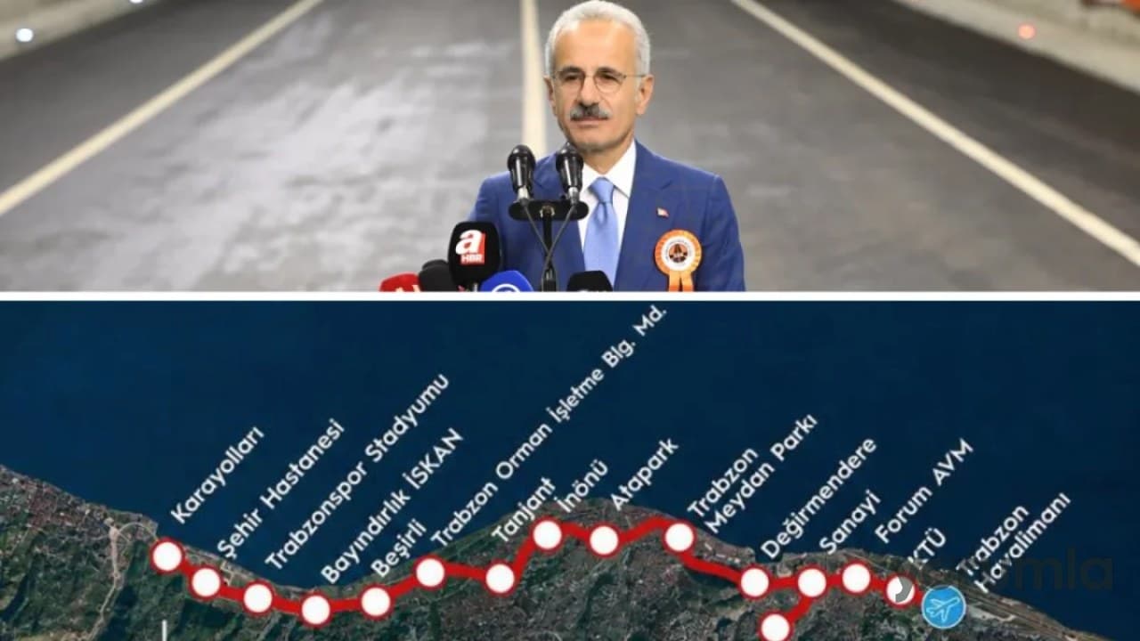 Trabzon hafif raylı sistemde ilk kazma 1 Eylül’da vurulacak