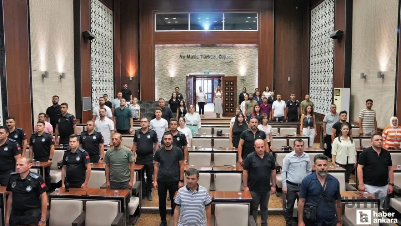 Keçiören Belediyesi personeline “Trafik Güvenliği, Güvenli Sürücülük ve Sosyal Sorumluluk” eğitimi başladı