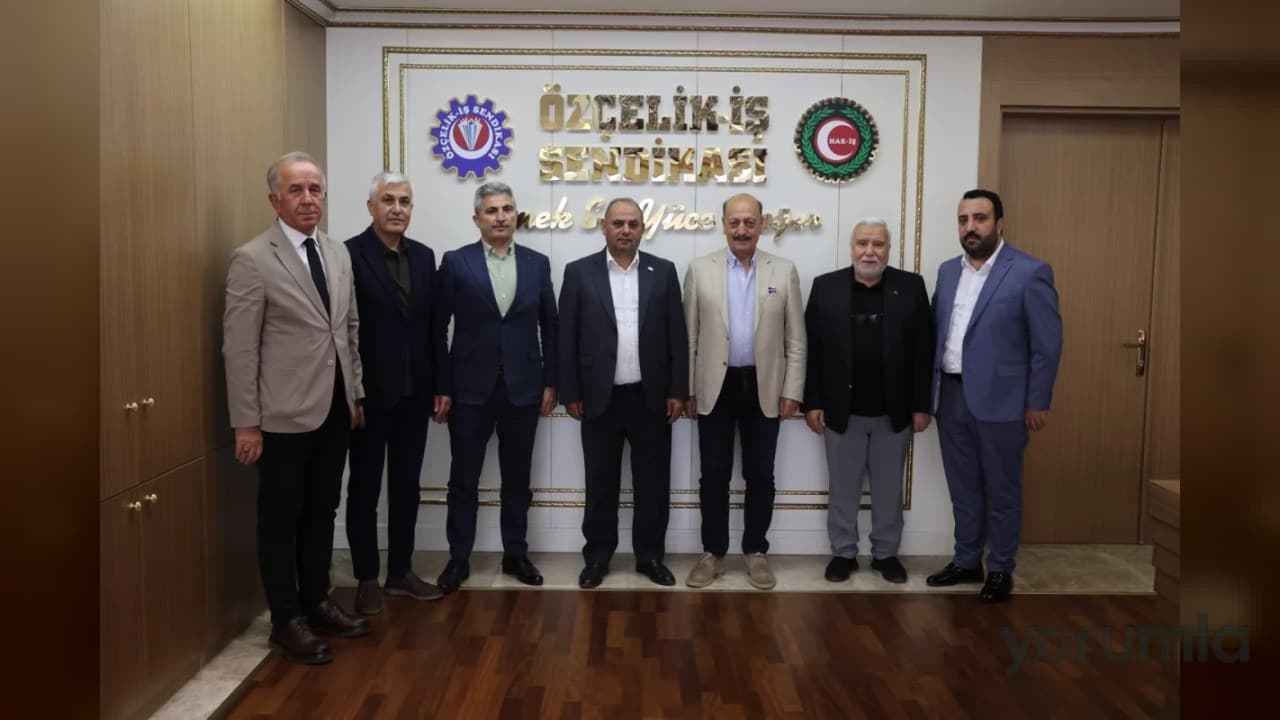 Vedat Bilgin, Özçelik-İş Genel Merkezi’ni ziyaret ederek sendikal gündemi ele aldı
