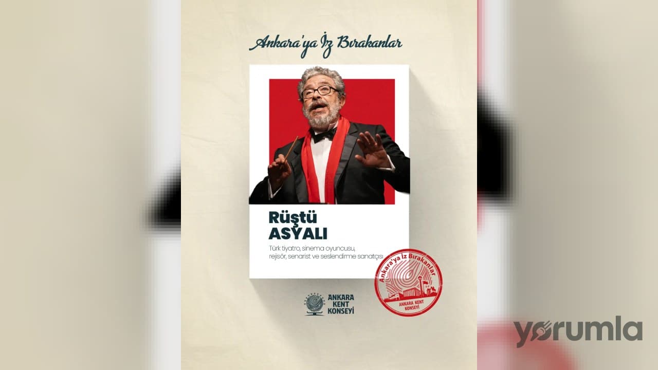 Ankara’ya İz Bırakanlar’da konu Rüştü Asyalı oldu