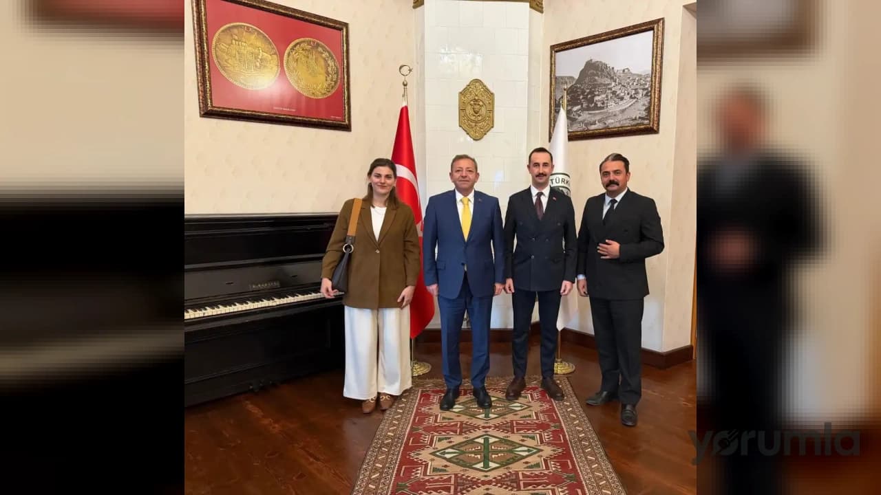 Kars Valisi Ziya Polat, hâkim ve savcıları makamında kabul etti