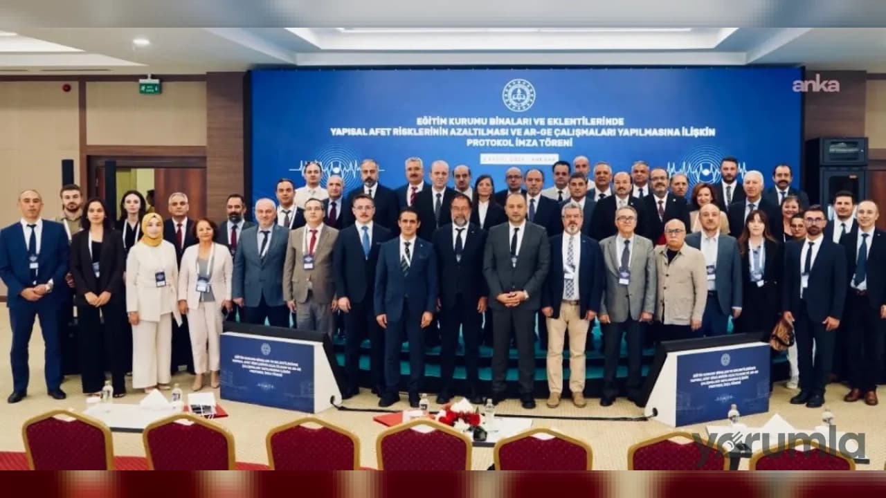 MEB ile 15 üniversite: eğitim binalarında afet riskleri için protokol