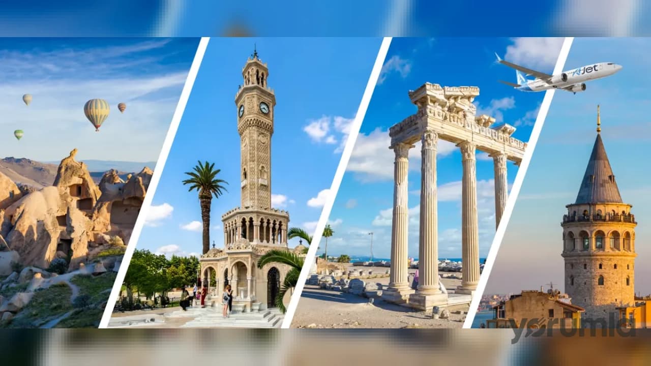 AJet'ten Yurt İçi Uçuşlarda Dev Fırsat: 899 TL'den Başlayan İndirimli Bilet Kampanyası Başladı
