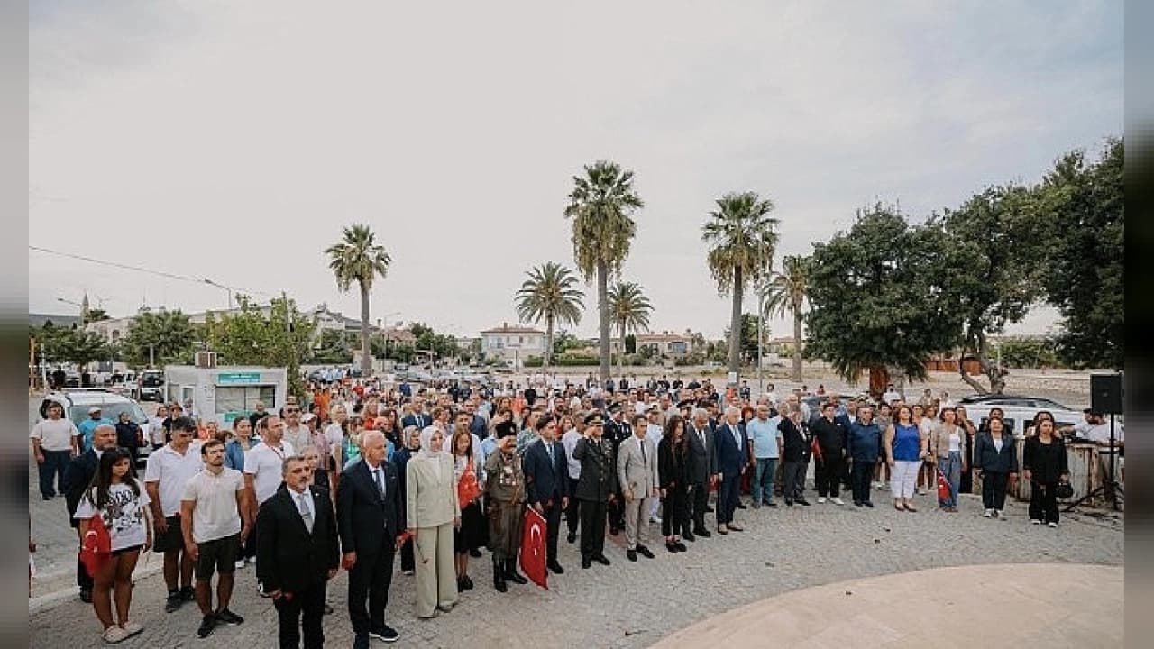Çeşme'de Alaçatı'nın Kurtuluşunun 104. Yılı Coşkuyla Kutlandı