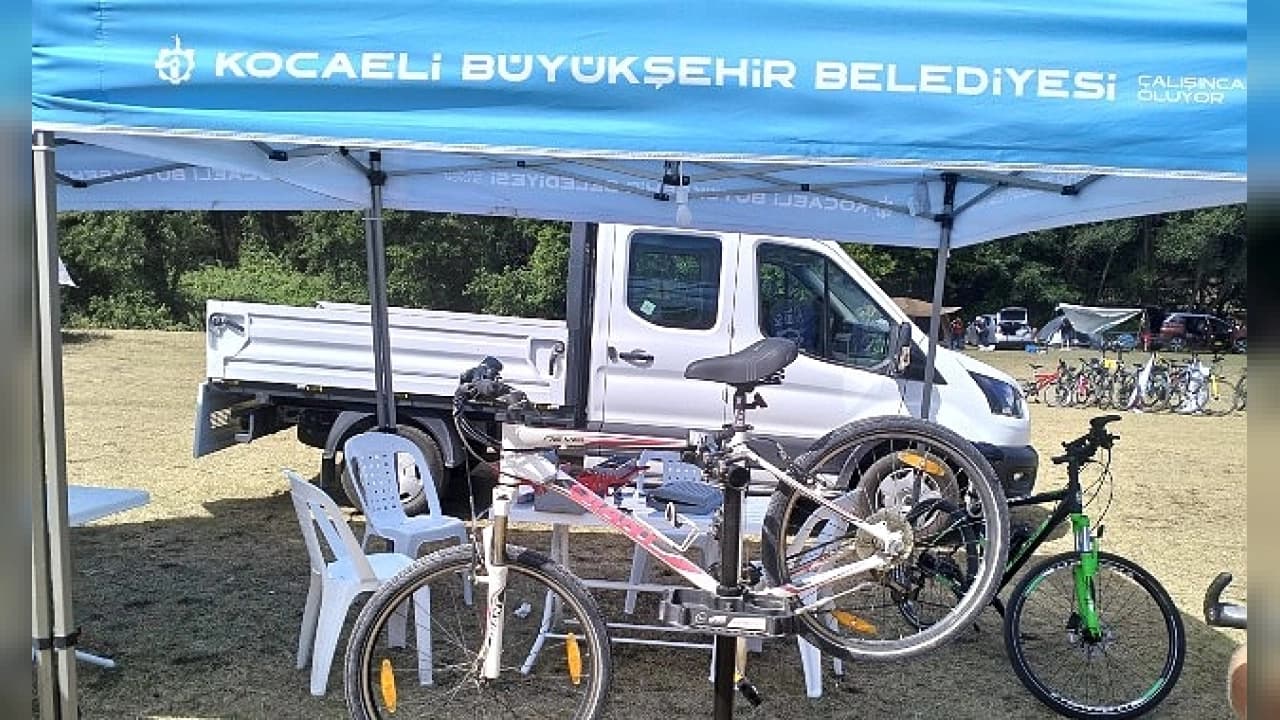 Kocaeli Turizm ve Bisiklet Festivali'nde KOBİS Ekiplerinden Kesintisiz Teknik Destek