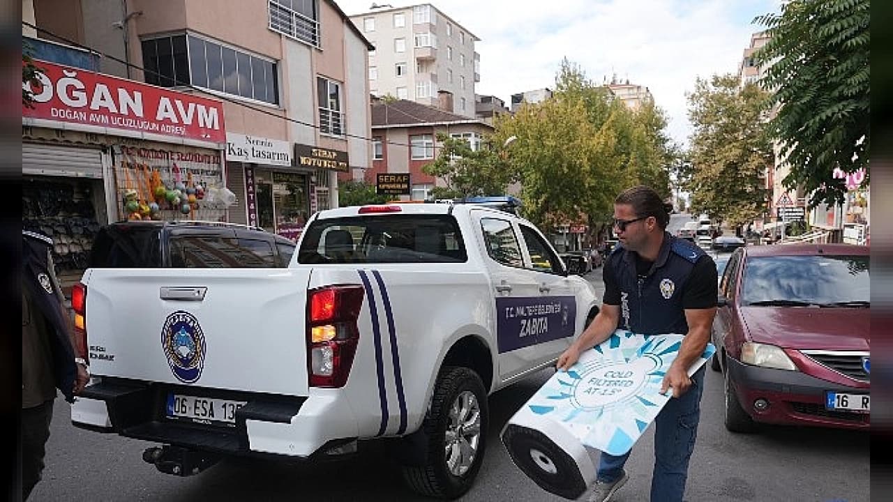 Maltepe Belediyesi'nden Fındıklı Mahallesi'nde Kaldırım ve Yol İşgali Denetimi