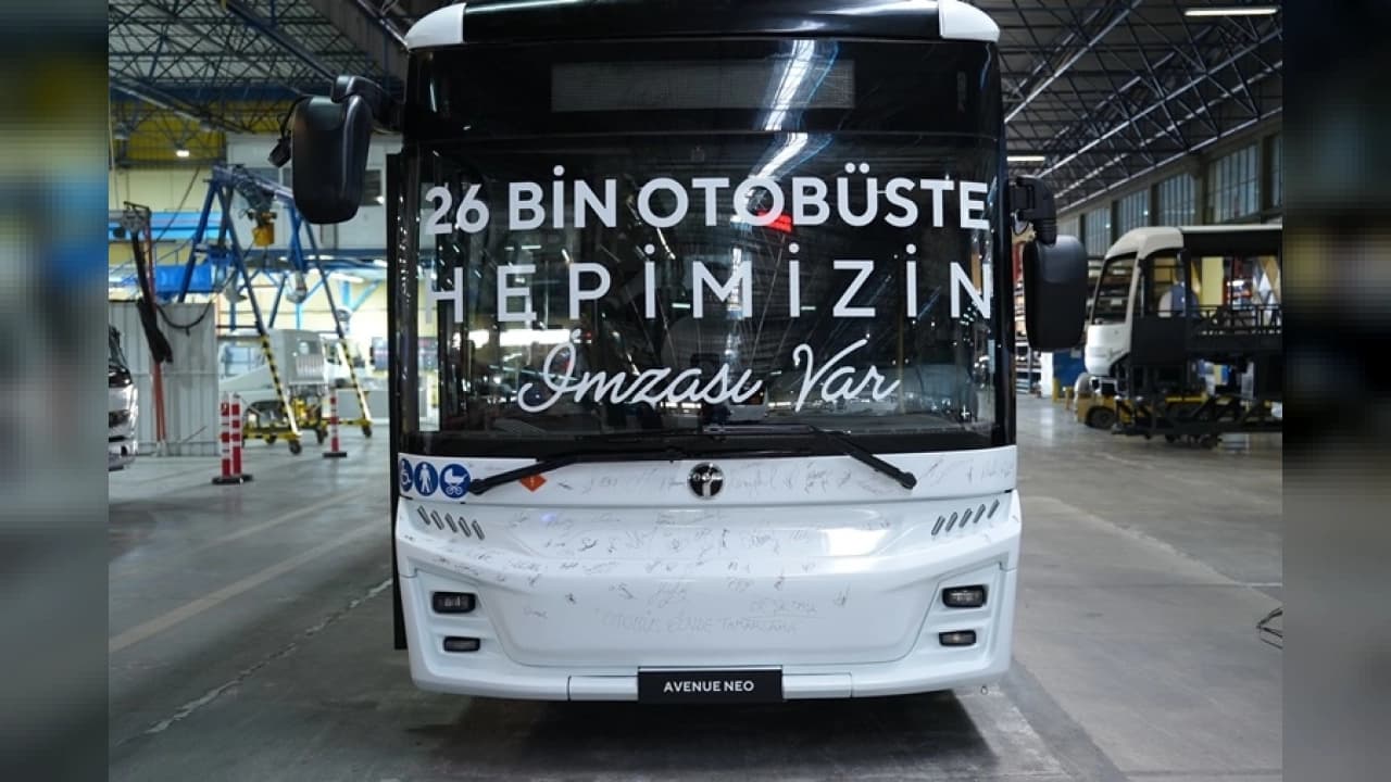 TEMSA'dan Üretimde Büyük Rekor: 26 Bininci Otobüs Banttan İndi