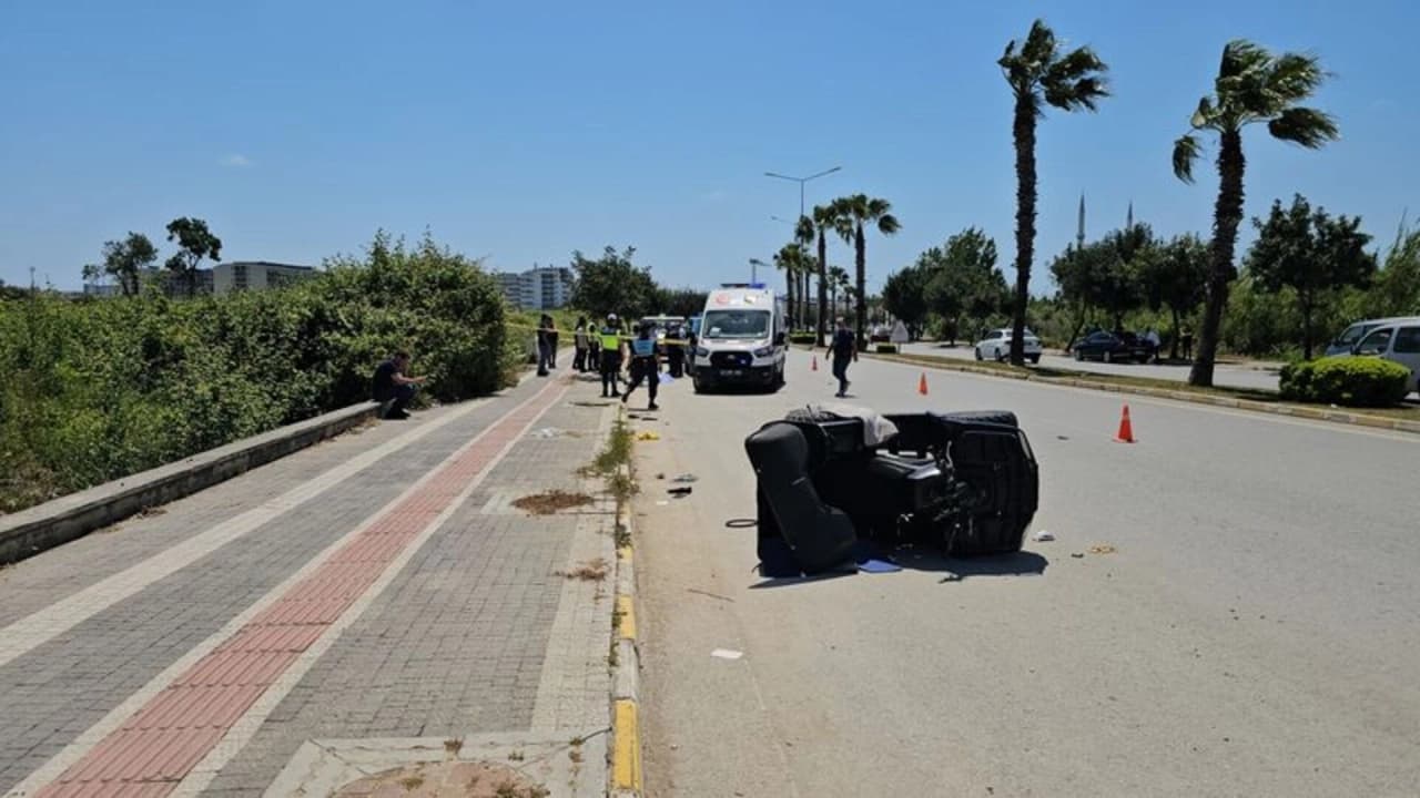 Antalya'da ATV Kazası: Sürücü ve Yolcusu Hayatını Kaybetti