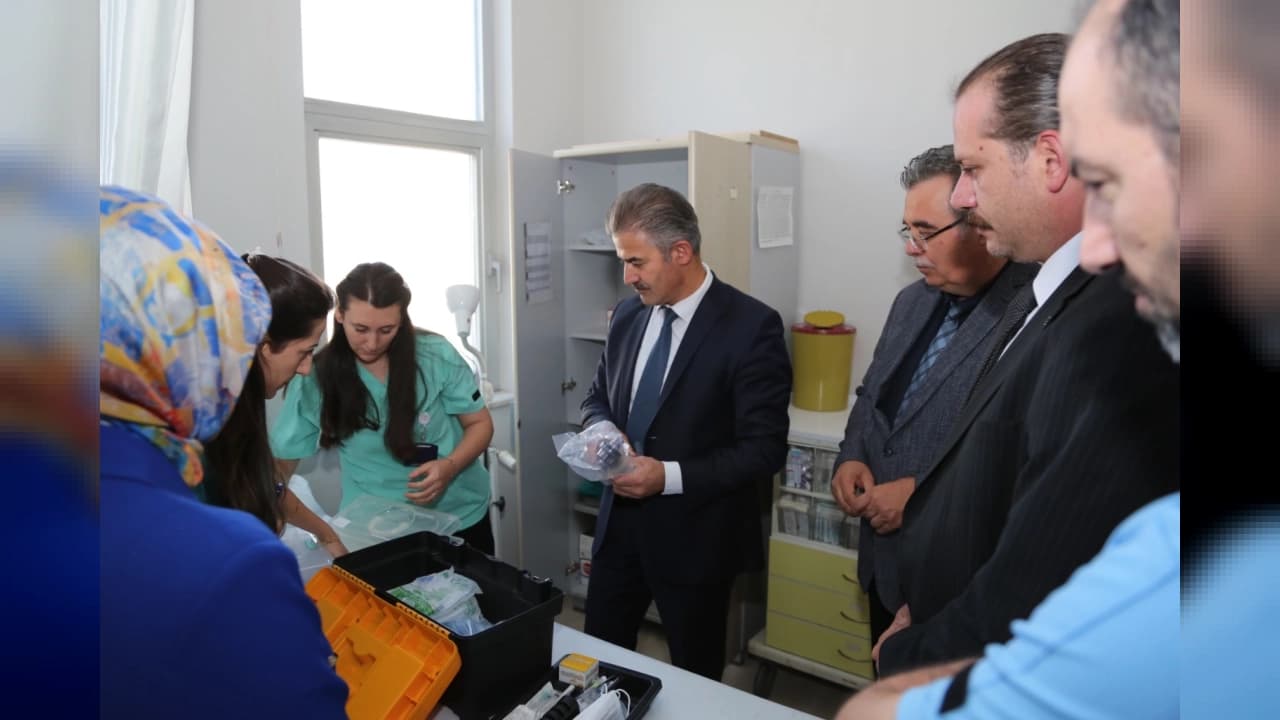 Erzurum İl Sağlık Müdürü Mehmet Meral’den Palandöken’de Saha İncelemesi