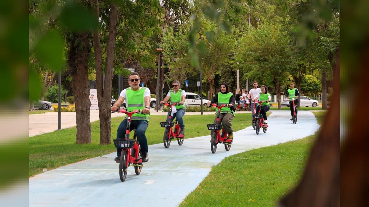 Gaziantep'te Avrupa Hareketlilik Haftası İçin Pedal Çevrildi