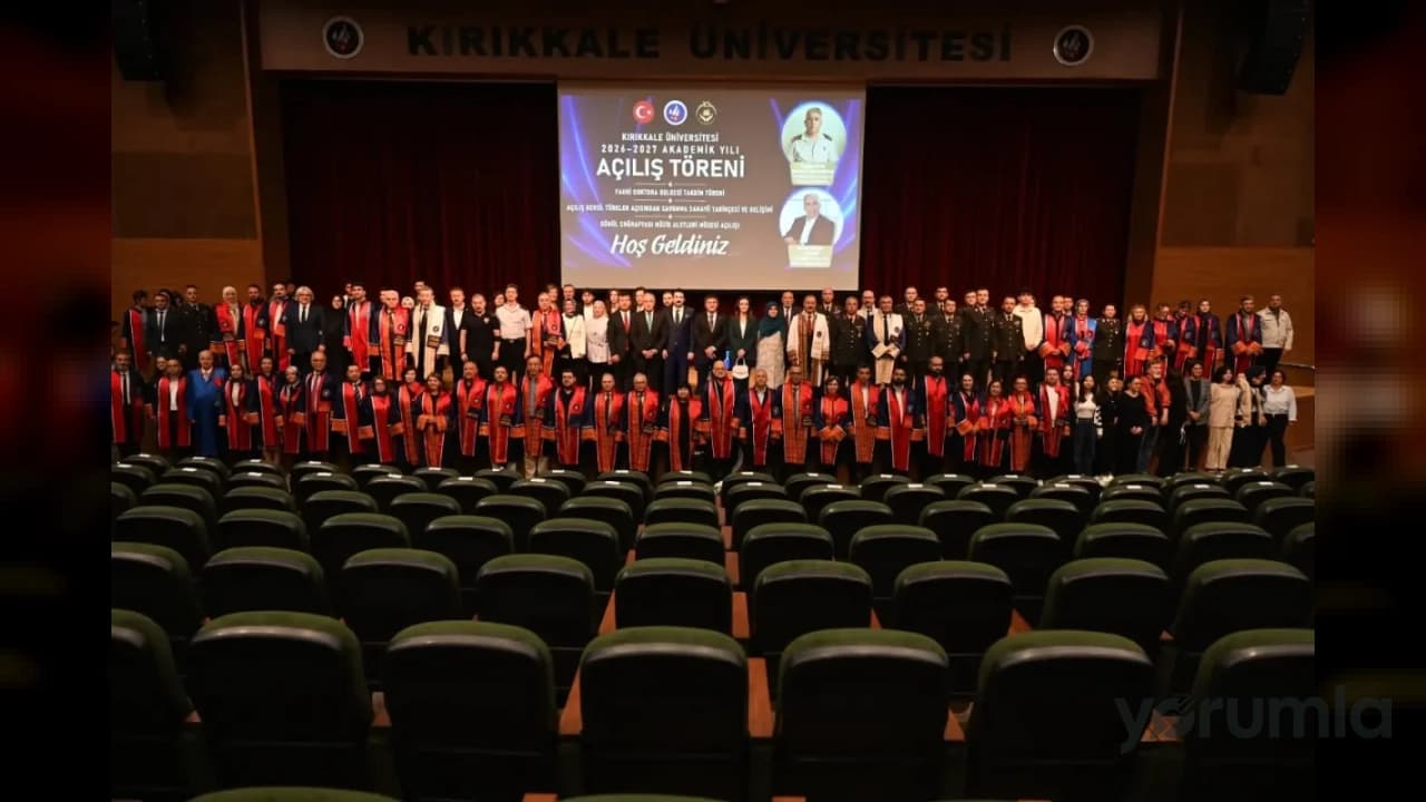 Kırıkkale Üniversitesi’nde 2026-2027 Akademik Yılı Açılış Töreni Gerçekleştirildi