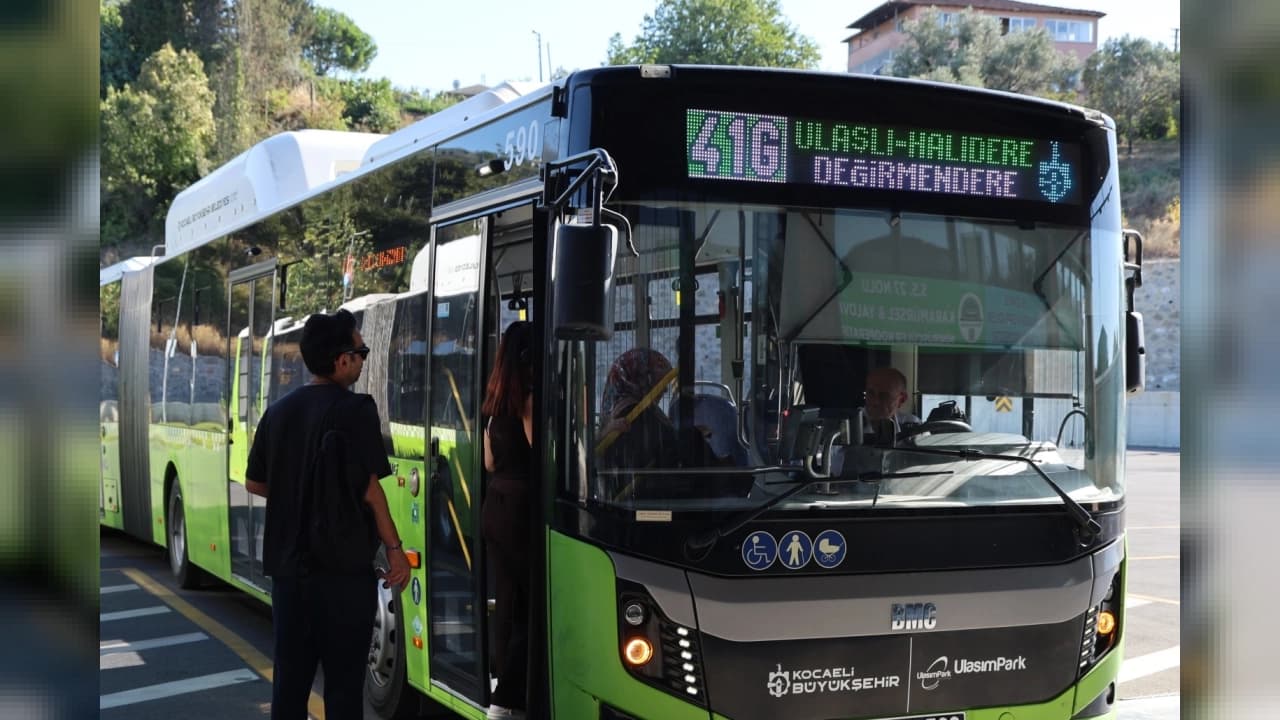 Kocaeli’de Toplu Taşımada Devrim: 41G Hattı Seferlerine Başladı