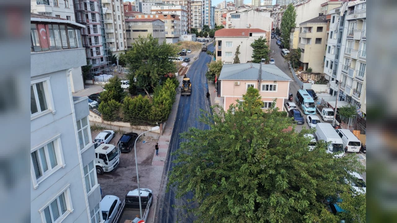 Maltepe Belediyesi’nden Ulaşım Altyapısına Asfalt Hamlesi