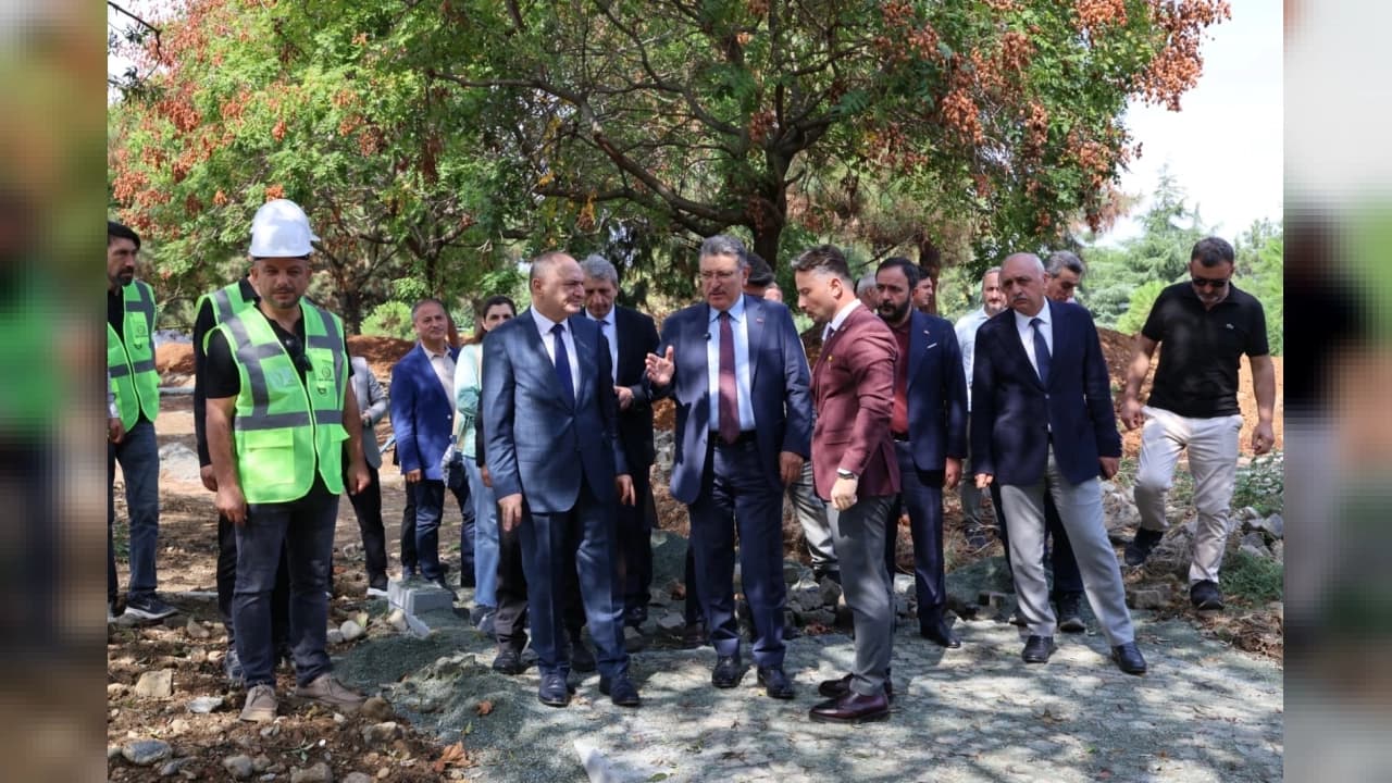 Trabzon'un Yeni Yaşam Alanı 100. Yıl Parkı'nda Çalışmalar Yüzde 65 Seviyesine Ulaştı