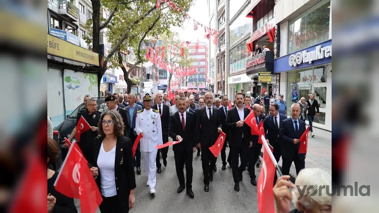 Zonguldak'ta Gaziler Günü Coşkusu: Madenci Anıtı'ndan Atatürk Anıtı'na Yürüyüş