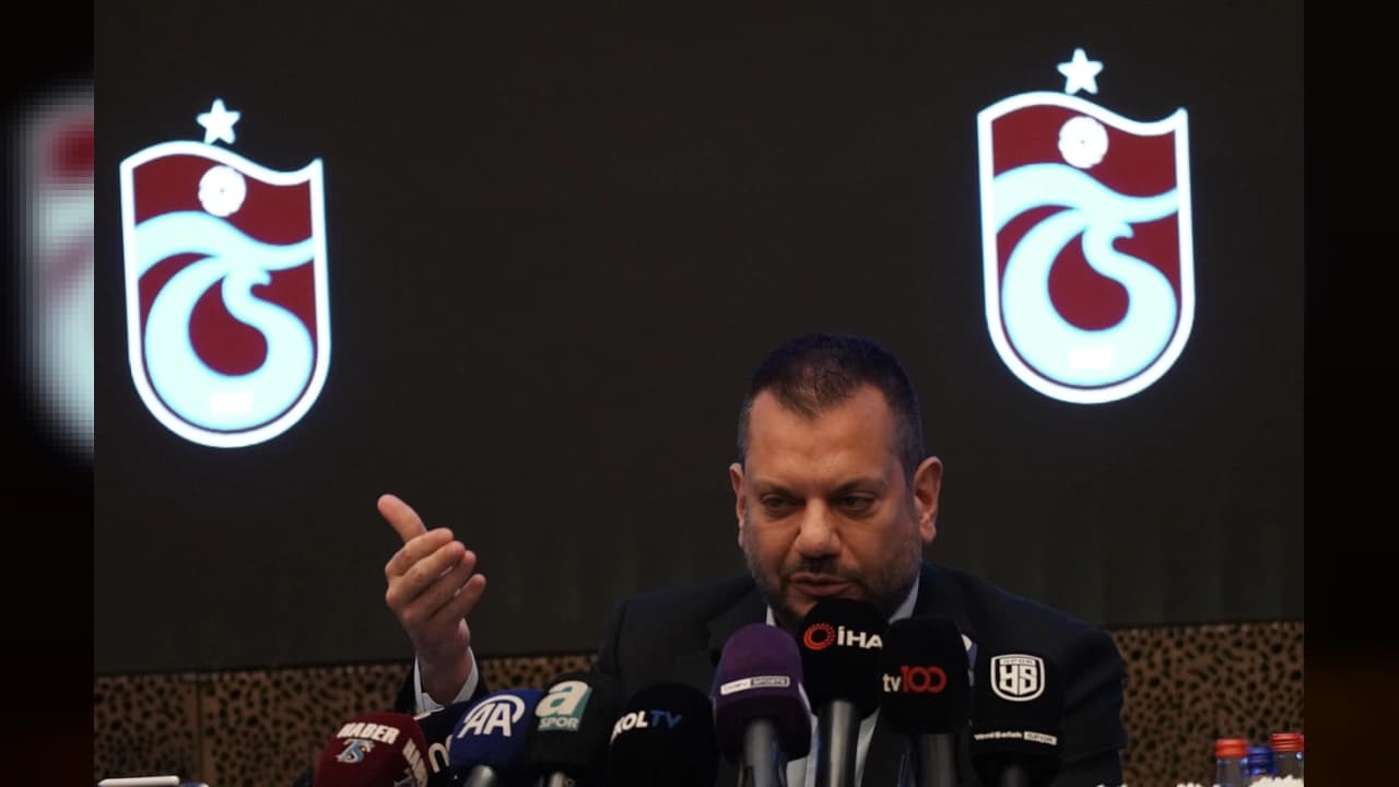 Trabzonspor Başkanı Ertuğrul Doğan'dan Galatasaray Maçı Sonrası Sert Hakem Tepkisi