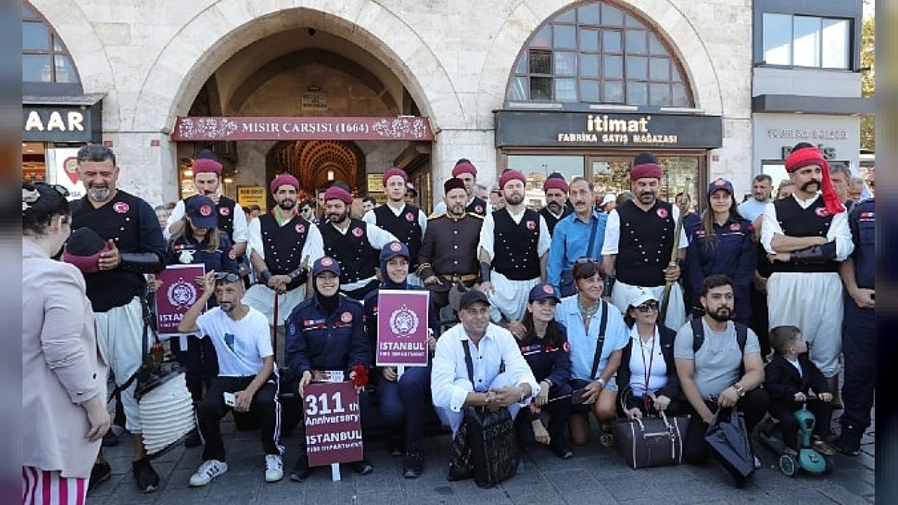 İstanbul İtfaiyesi 312 yaşında: Meydanlarda dev kutlama ve halk eğitimleri
