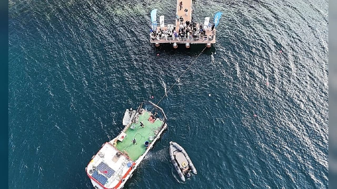 İzmit Körfezi'nin Dip Çamuru Sanat ve Bilimle Yapay Resife Dönüştürüldü