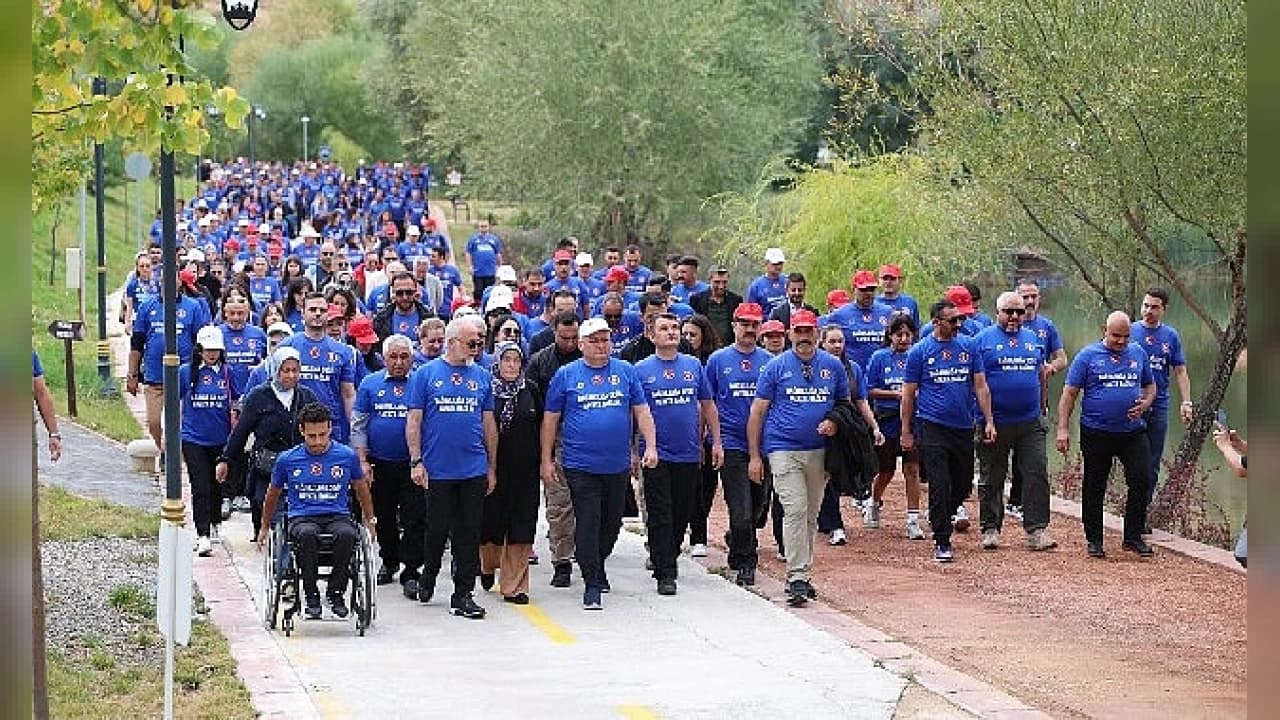 Keçiören Belediyesi'nden Bağımlılığa Karşı Anlamlı Yürüyüş