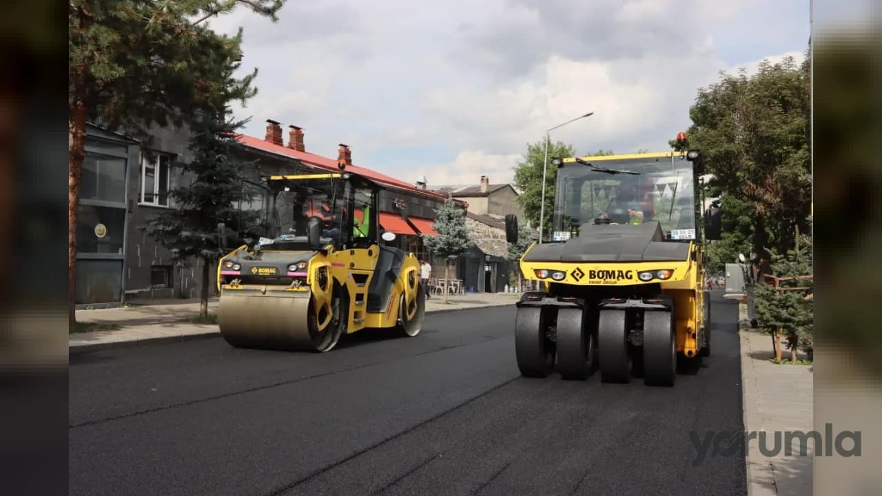 Kars'ta Asfalt Seferberliği: Yusufpaşa Mahallesi'nde Yollar Yenileniyor