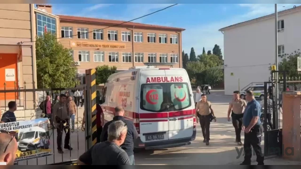 Manisa'da Lise Yakınında Silahlı Saldırı: 2'si Ağır 11 Öğrenci Yaralandı