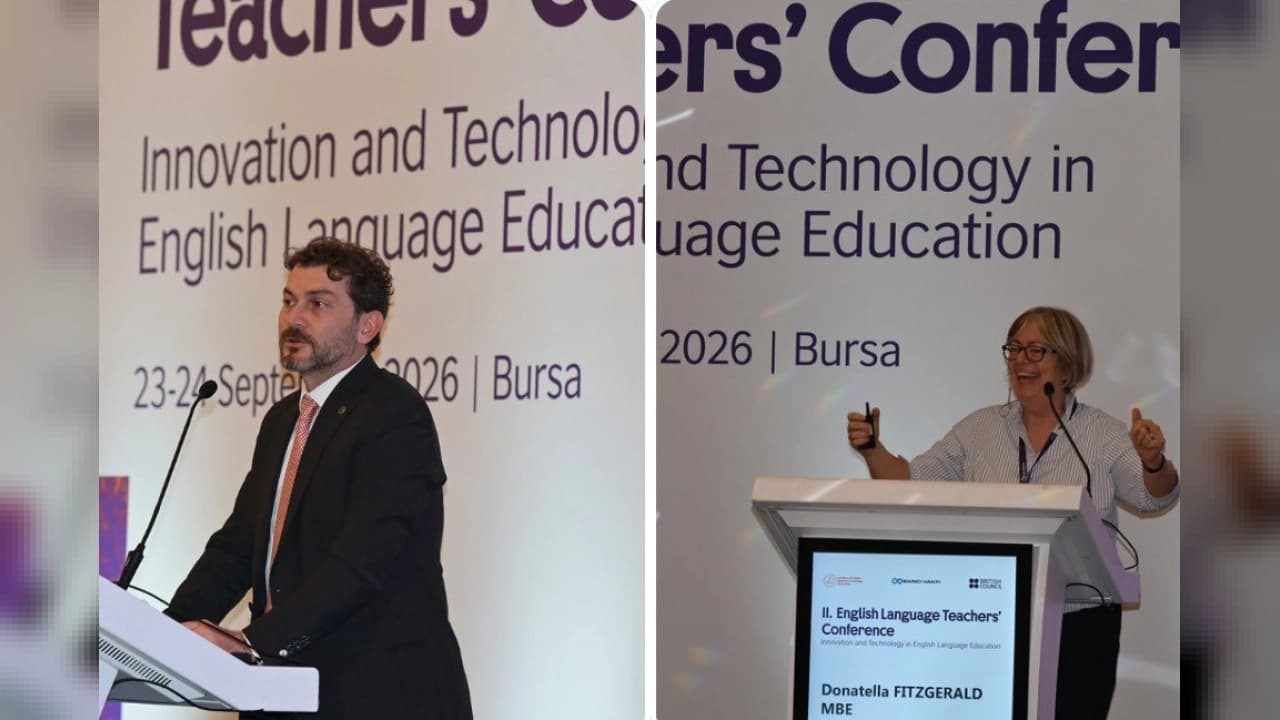 Bursa'da Başlayan II. İngilizce Öğretmenleri Konferansı'nda Yapay Zekâ ve İnovasyon Ele Alınıyor